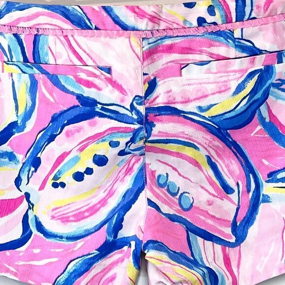 NWT Lilly Pulitzer Adie Short Pink Sunset Womens Size 0 - Picture 8 of 11